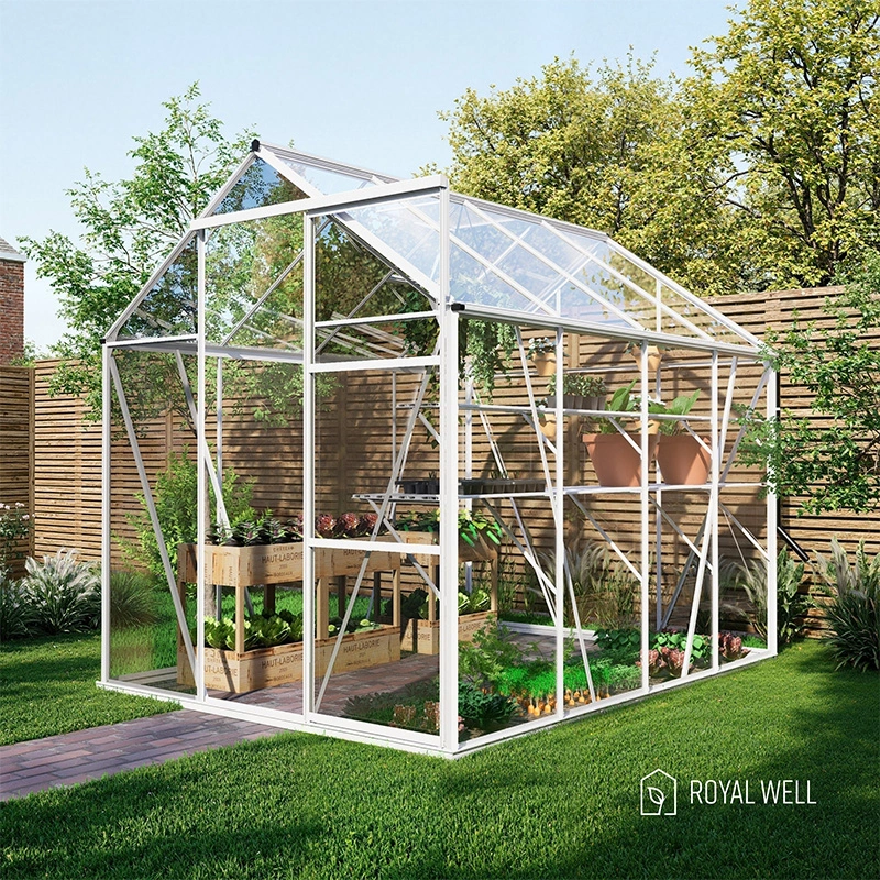 Royal Well Tuinkas Kate II Wit - Veiligheidsglas - afbeelding 1