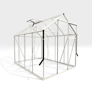 Royal Well Tuinkas Kate II Wit - Veiligheidsglas - afbeelding 2