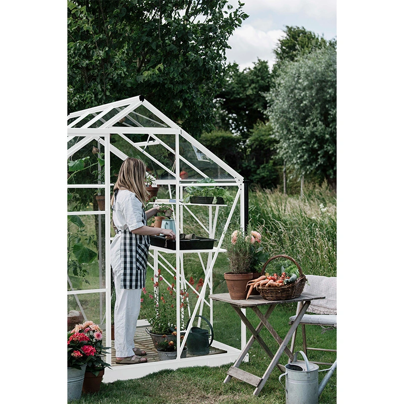 Royal Well Tuinkas Kate II Wit - Veiligheidsglas - afbeelding 3