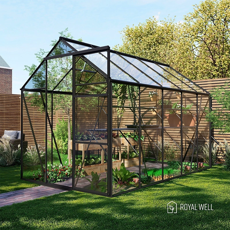 Royal Well Tuinkas Kate III Zwart - Veiligheidsglas - afbeelding 1