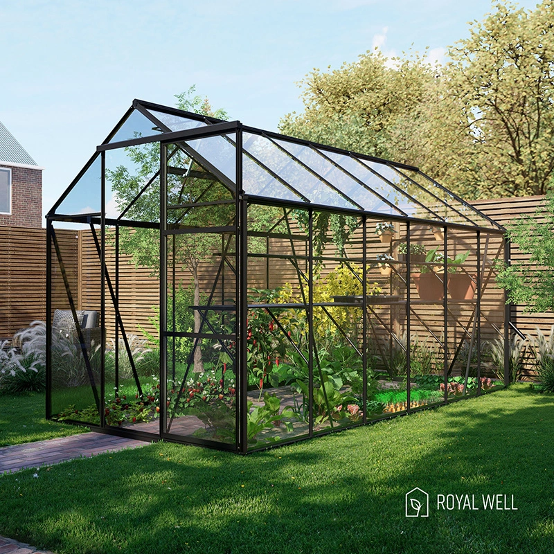 Royal Well Tuinkas Kate IV Zwart - Veiligheidsglas - afbeelding 1