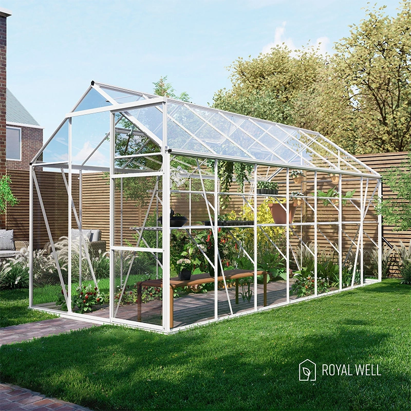 Royal Well Tuinkas Kate V Wit - Veiligheidsglas - afbeelding 1