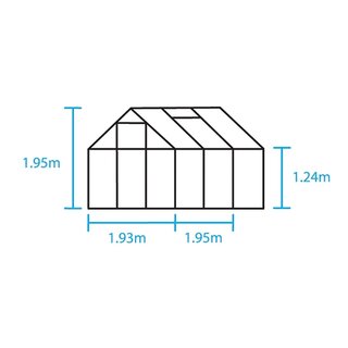 HALLS Tuinkas Popular 66 - Polycarbonaat - afbeelding 2