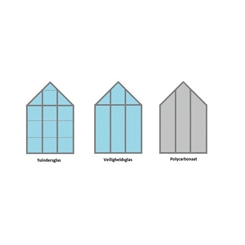 HALLS Tuinkas Popular 66 - Polycarbonaat - afbeelding 3