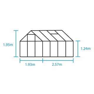 HALLS Tuinkas Popular 86 - Polycarbonaat - afbeelding 2