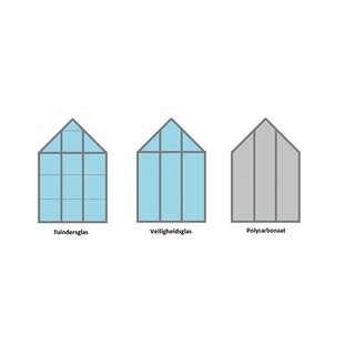 HALLS Tuinkas Popular 86 - Polycarbonaat - afbeelding 3