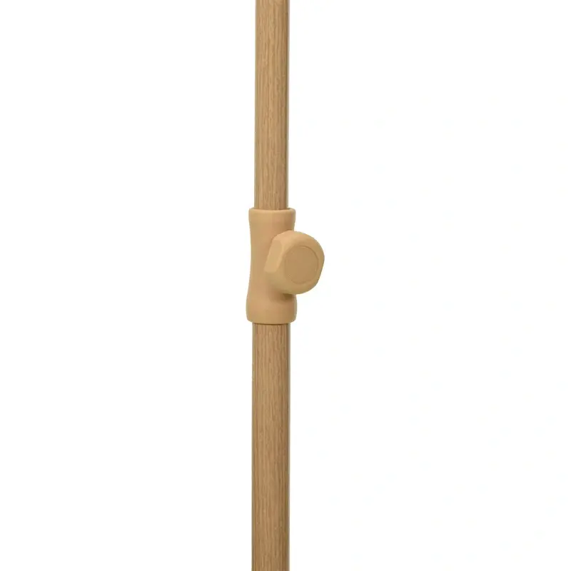 Tuinparasol Gestreept Groen/Wit - Ø200 cm - afbeelding 4