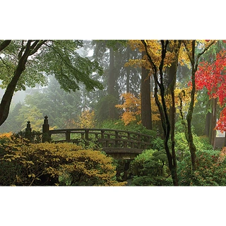 Tuindoek Brug - 140x90 cm