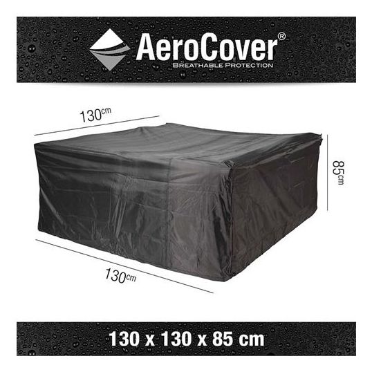 AeroCover Tuinset beschermhoes 130x130x85 - Antraciet - afbeelding 3