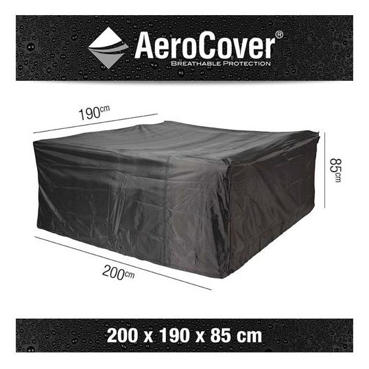 AeroCover Tuinset beschermhoes 200x190x85 - Antraciet - afbeelding 2