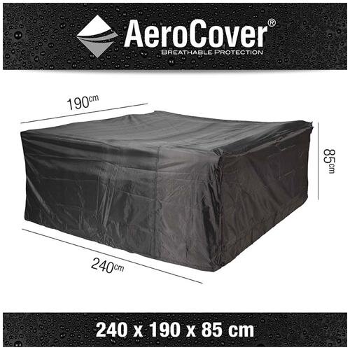 AeroCover Tuinset beschermhoes 240x190x85 - Antraciet - afbeelding 3