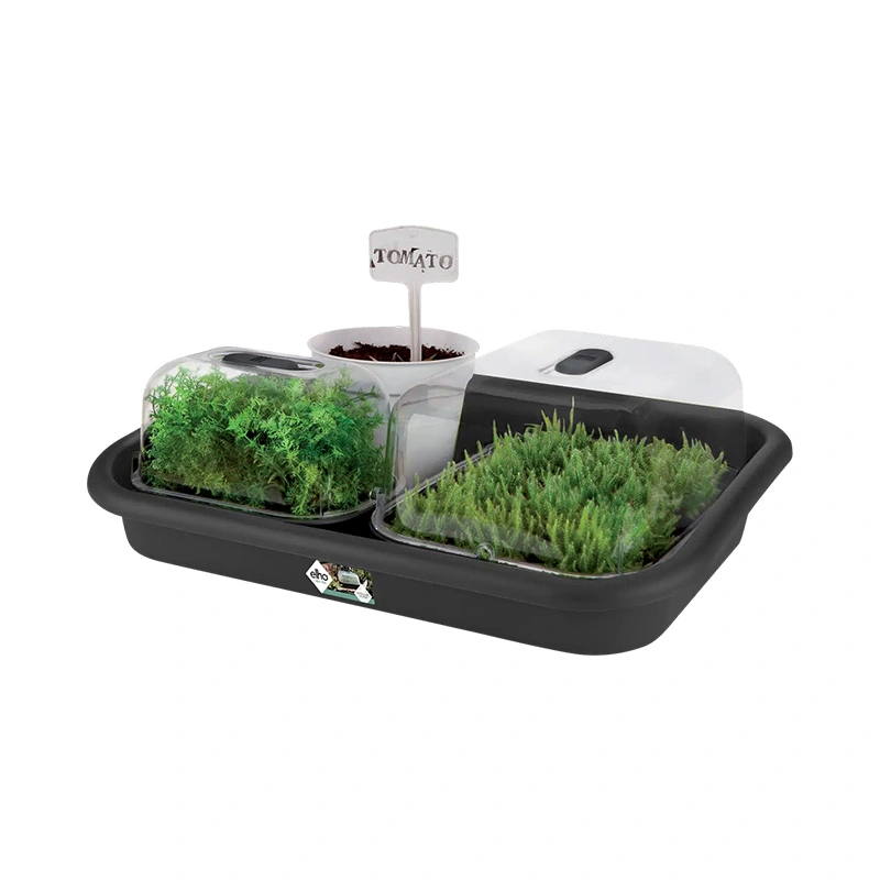 Elho Green Basics Tuintray Ø58,5 - Living Black - afbeelding 2