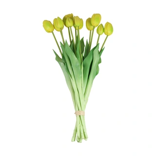 Bosje Kunst Tulpen De Boet 12x - Geel
