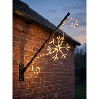Twinkle Pole Snowflake - 110x38 cm