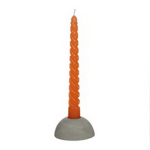 Twisted Candles Set 4 st. - Cinnamon - afbeelding 3