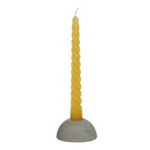 Twisted Candles Set 4 st. - Honey - afbeelding 3