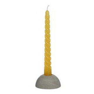 Twisted Candles Set 4 st. - Honey - afbeelding 3