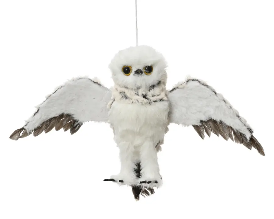 Uil Met Hanger - 16x28 cm