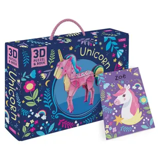 Rebo Unicorn Boek + 3D-model - afbeelding 1