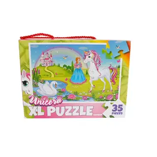 Unicorn Vloerpuzzel 35 st. - 62x46 cm