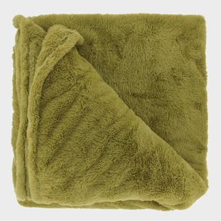 Unique Living Plaid Jip 150x200 Moss Green | De Boet