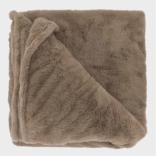 Unique Living Plaid Jip 150x200 - Taupe | De Boet