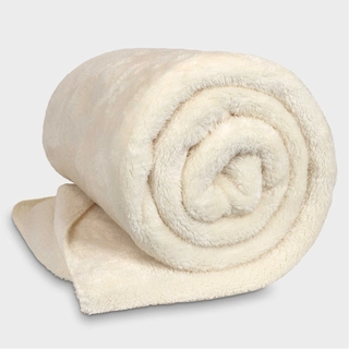 Unique Living Plaid Torvah  220x240  -  White | De Boet