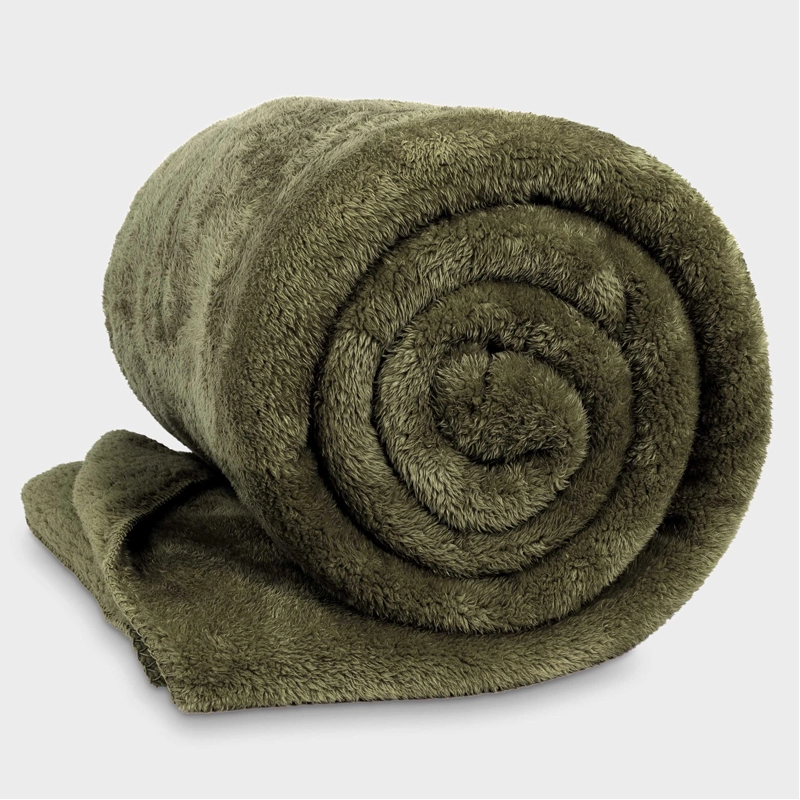 Unique Living Plaid Torvah XL 220x240 - Winter Green