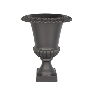Kunststof Bloempot Urn Classic Matt Black - Ø45x61 cm