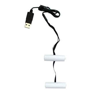 Santaville USB Adapter 2-AA Batterijen - 46 cm