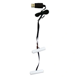 Santaville USB Adapter 2-AAA Batterijen - 46 cm