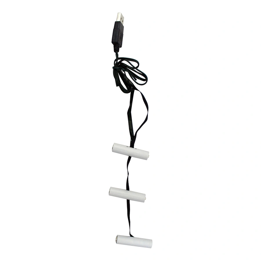 Santaville USB Adapter 3-AAA Batterijen - 46 cm