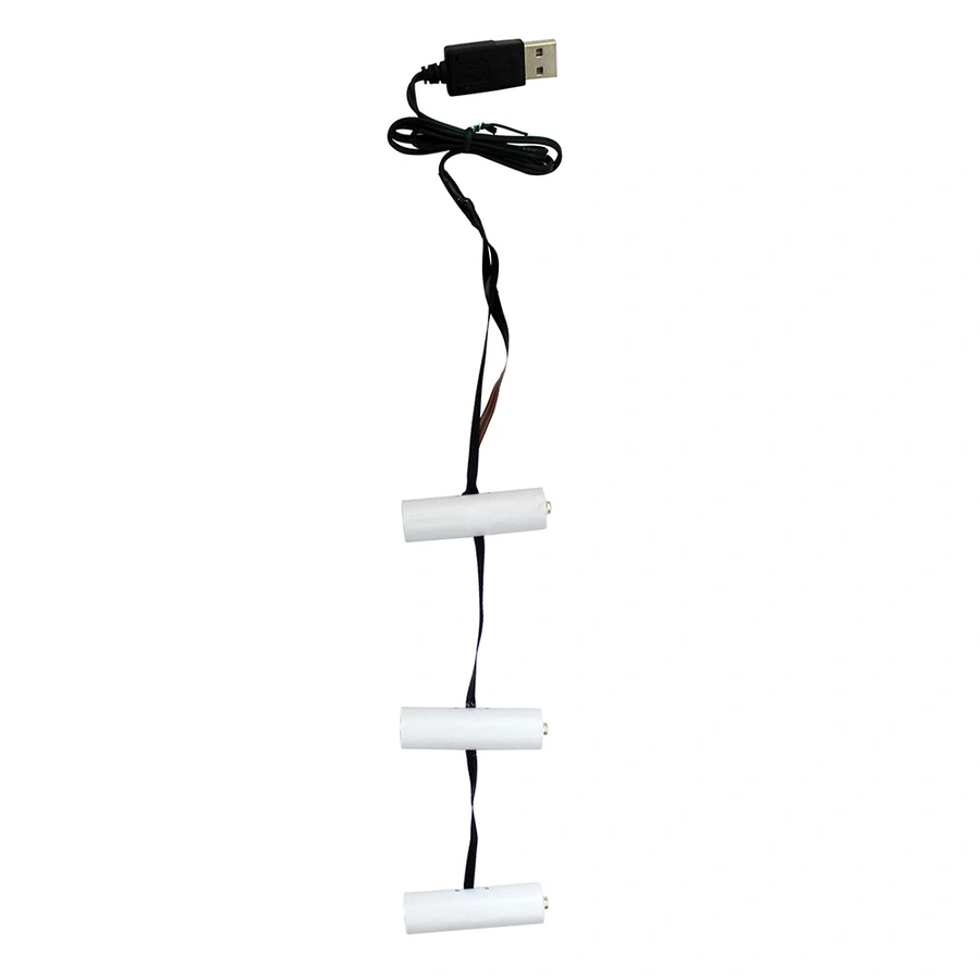 Santaville USB Adapter 3-AA Batterijen - 46 cm
