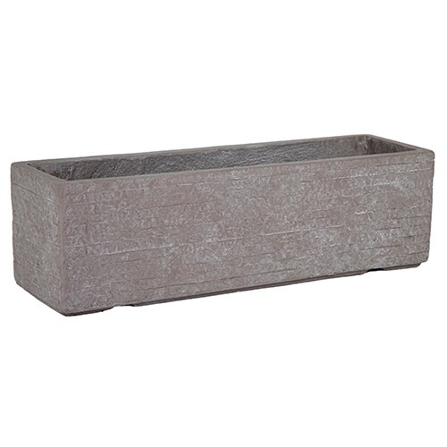 Mega Utah Balconybox Str Taupe Wash - 40x17.2x17.2 cm