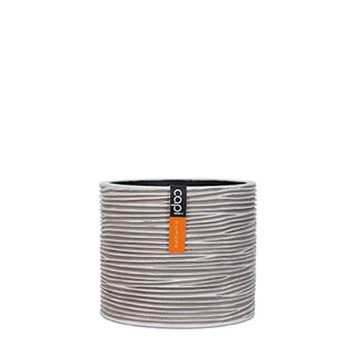 Capi Vaas Cylinder Rib 12x11 - Ivoor