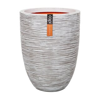 Capi Vaas Eleg Laag Rib NL 36x47 cm - Ivoor