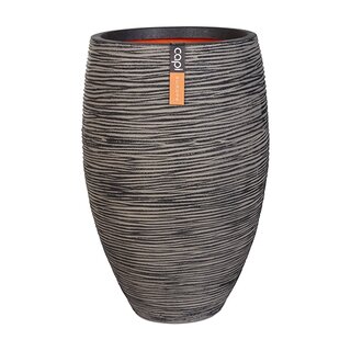 Capi Vaas Elegant Deluxe Rib NL 40x60 cm - Antraciet