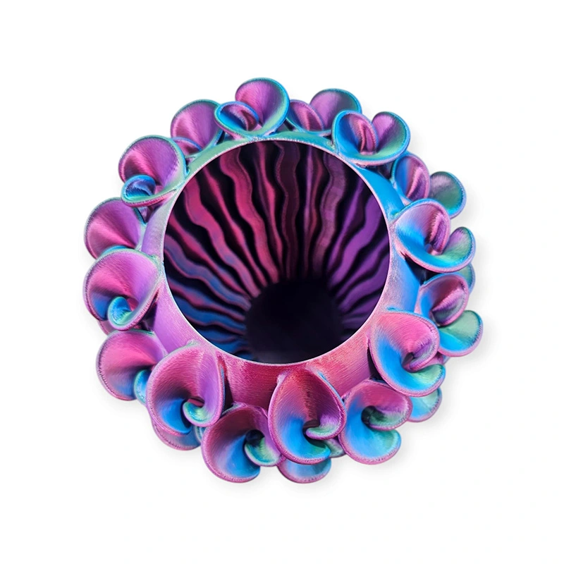 3D Vaas Florea Ø17,5x20 cm - Aurora - afbeelding 4