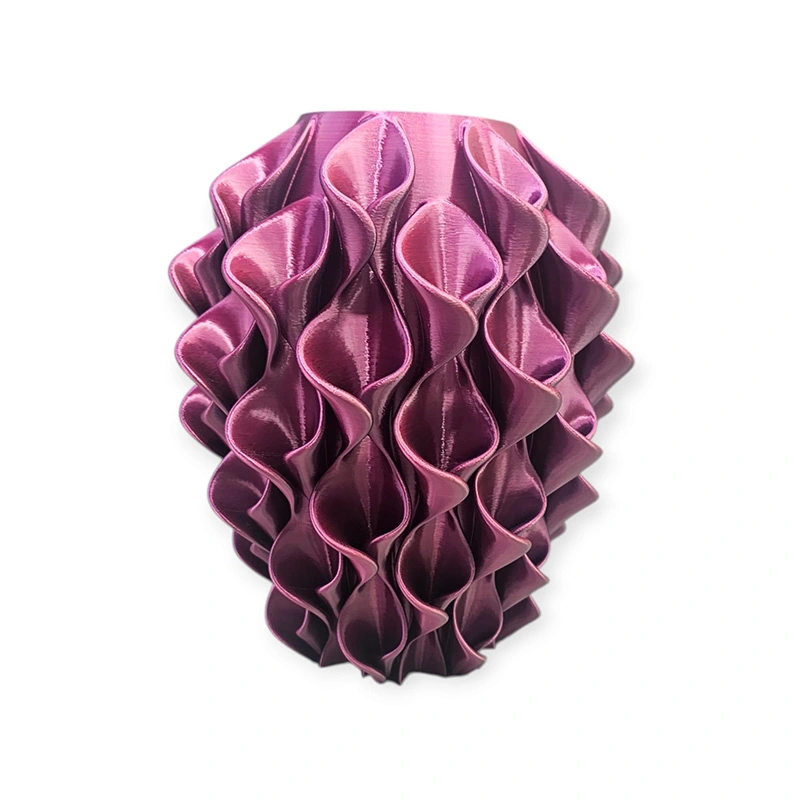 3D Vaas Florea Ø22x25 cm - Fire Night - afbeelding 3