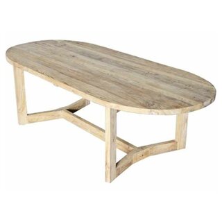 Van der Leeden Teak Tuintafel Ovaal 260x110 cm - Natural