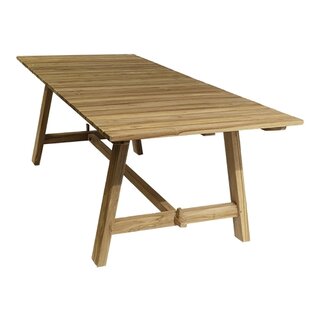 Van der Leeden Teak Tuintafel Thijs - 240X100x78 cm - afbeelding 2