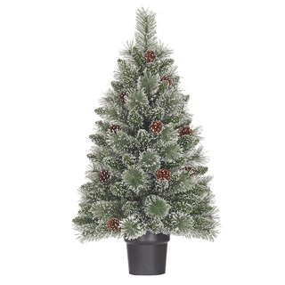 Black Box Mini Kunstkerstboom Vandans Frosted Groen - Ø48x90 cm