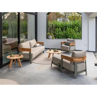 4 Seasons Outdoor Varenna Loungestoel - Olive - afbeelding 5