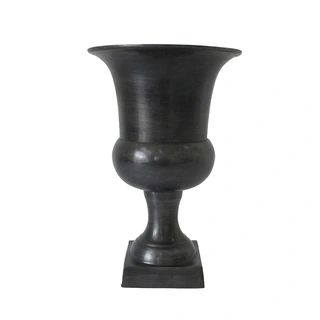 Vase aluminium Grey Large - 25x40 cm