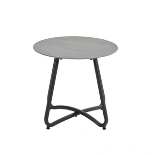 Garden Impressions Vento Bijzettafel Carbon Black - Ø45xH41 cm - afbeelding 1
