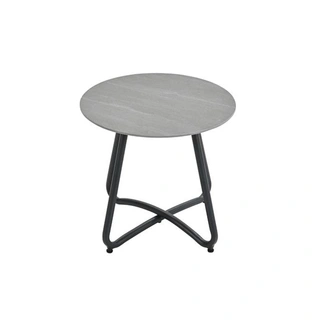 Garden Impressions Vento Bijzettafel Carbon Black - Ø45xH41 cm - afbeelding 2