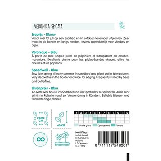 Horti Tops Veronica, Ereprijs blauw - afbeelding 2