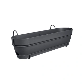 Elho Vibia Campana Balkon Allin1 70 cm - Antraciet - afbeelding 1