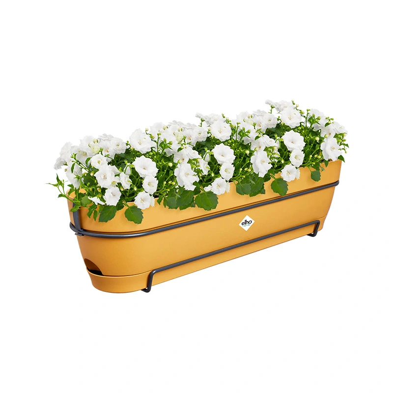 Elho Vibia Campana Balkon Allin1 70 cm - Honing Geel - afbeelding 2