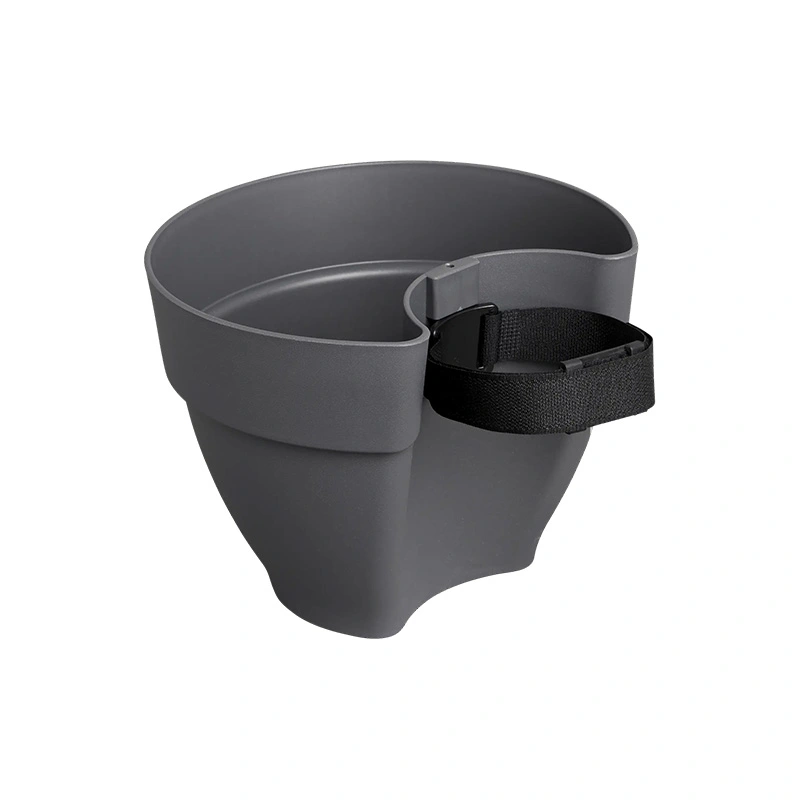 Elho Vibia Campana Regenpijpbakje 19 cm - Antraciet - afbeelding 4